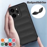 Shockproof Silicone Case For OPPO Reno14 Reno 14 Pro 5G Plain Soft TPU Phone Casing Simple Solid Col