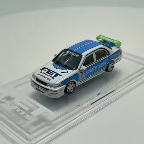 BMC 1:64 Scale Corolla AE100 Malaysia Fair Version Alloy Die Cast Automobile Collection Gift Model