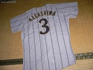 貳拾肆棒球-日本國家隊雅典奧運監督棒球先生讀賣巨人軍長島茂雄客場球衣