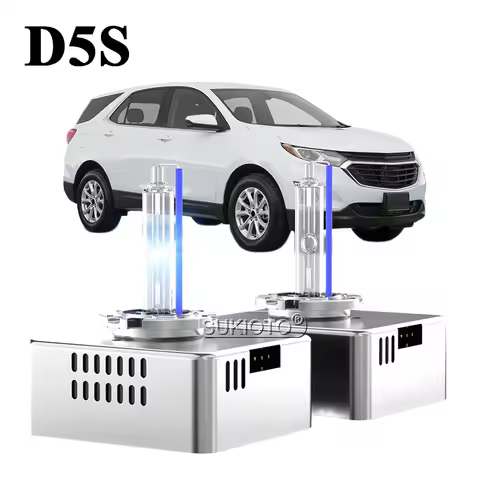 2PCS SUKIOTO 8000K Ice Blue D5S 25W HID Xenon Bulb Original D5S 4300K HID Lamp 6000K Cold White D5S 