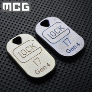 MCG Titanium Alloy GLOCK GLOCK G17 Tag Pendant P1