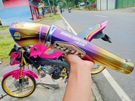 TABUNG SILINSER ONLY DIAMOND RPL RACING EXHAUST