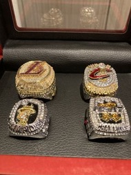 NBA Ring Champion 總冠軍戒指 Lebron James Rings Lakers/ Cavaliers / Heat NBA總冠軍戒指 湖人騎士熱火 球迷紀念禮物連盒