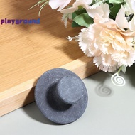 [playground] 1Pc Smooth Mushroom Shape Face Massage Stone Lava Basalt Hot Stone For Spa Massage Body