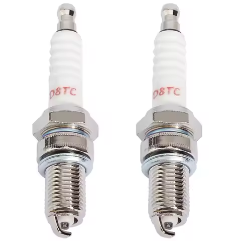 Pack of 2 Spark Plug for CG 125 125cc-150cc 200cc 250cc GY6 CG125 CF250 CH250 D8TC D8EA DR8EA Motorc
