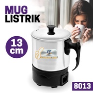 Electric Mug Q2-8013 - Electric Mug - Stainless Steel Electric Pot - Boiling Pot mie - Mini Boiling 