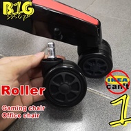 gaming chair roller wheel Heavy Duty Office Chair Roller Replacement Office Chair Wheel