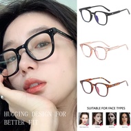 Korean Style Trendy Square Women's Glasses Men's Brand Myopia Computer Glasses Frame