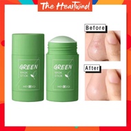 THE HEARTWIND Original Green Tea Mask Stick Remove Blackheads Delicate Pore Mask Balance Oil Skincare MENGSIQI 绿茶固体面膜