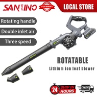 SANTINO Electric Air Blower Cordless Leaf Blower 2000W Blower Battery Powered Blower Clearing Leaf G