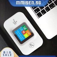[mmisen.sg] 4G LTE Mobile WiFi Router with SIM Card Slot 150Mbps Pocket Wifi Hotspot for Car
