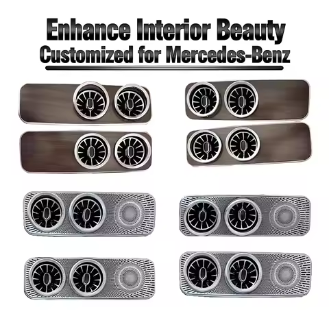 Car Ceiling Air Outlet For Mercedes Benz V-Class W447 Vito V260 V220d V250 Roof Decoration Vent Nozz