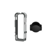 Metal Rabbit Cage + Silicone Lens Cover for Insta360 X5