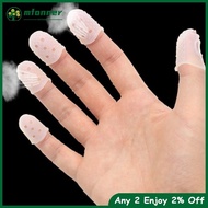 Mfonner   5pcs Finger Cover Anti-slip Hands Coat Relief Play Pain Gloves for Ukulele Electric Acoustic Guitar Stringed