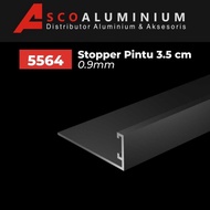 LKSB*130 Aluminium Stopper Pintu 3.5cm Profile 5564 Swing Door