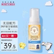 Burt\'s Bees伯特小蜜蜂 宝宝泡沫升级款 洗发沐浴二合一 敏感肌适用/维E+氨基酸配方 248ml 保质期至23/7/14