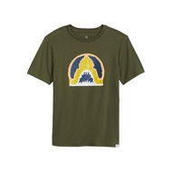 C06-09-0400-00M8 Kids Graphic T-Shirt - army jacket green