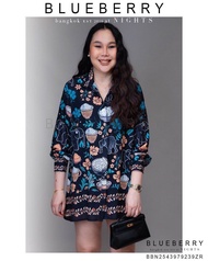 🎠 รอบอก (44-46) เสื้อเชิ้ต ความยาวพิเศษ มีหลายลาย พรีเมี่ยมคลาสสิคเสื้อแบรนด์เนมเชิ้ตยาวคอจีนแขนยา