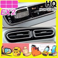 [READY] GEELY EX2 MAX EV Diamond-Studded Letter Sticker Body Interior Accessories geely ex2 pro Car 