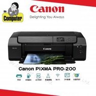 佳能 - PIXMA PRO-200 8色專業級A3+高速相片打印機