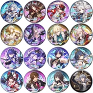 Game Honkai Star Rail Fugue Aglaea Jiao qiu Gallagher Feixiao Sparkle Cosplay COSTUME Badge Pin SPTE