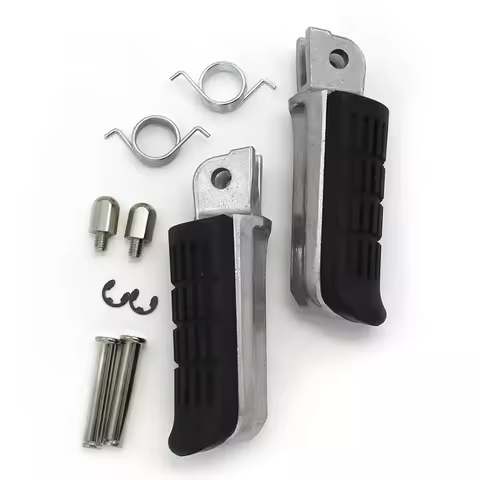 Motorcycle Front Footrest Foot Pegs Pedals Fits for CB400 SF CB600 CBR600 CBR750F 1000F CB750 1300SF