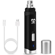 Casfuy Dog Nail Grinder Upgraded - Professional 2-Speed Electric Rechargeable Pet Nail Trimmer Painl