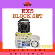 HONDA EX5 BLOCK SET (STANDARD) (EX 5) GN5 GN 5 OEM BLOK PISTON RING PIN CLIP HIGH POWER