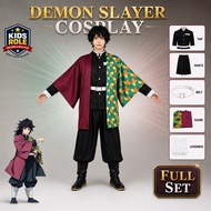 Tomioka Giyuu Cosplay Costume Demon Slayer Cosplay anime outfit Kimetsu no Yaiba Halloween Costume