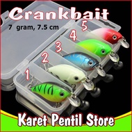 1 Crankbait 7.5 cm 7 grams