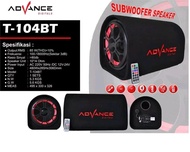 Advance T104BT Speaker Bluetooth 10inch