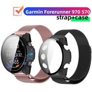 Garmin Forerunner 970 570 strap Metal strap stainless steel strap Sports wristband Garmin Forerunner