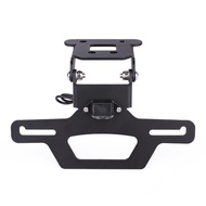 Dudukan Plat แบบพับได้สำหรับ KAWASAKI NINJA 250 400 Z 250 Z 300 Z 400ชุดตัวกำจัดบังโคลนรถป้ายทะเบียน