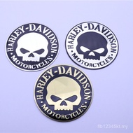Motorcycle Fuel Tank Cover Sticker Car Sticker Skull Head Skull Body Sticker Tail Label Skull Bone A