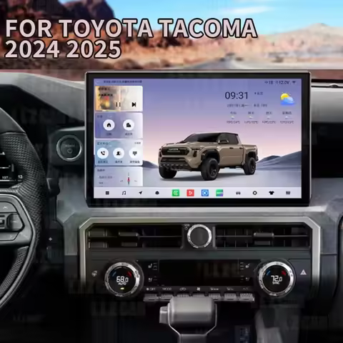 14.6"inch Carplay 4G For Toyota Tacoma 2024 2025 Upgrades Car Multimedia Video Player GPS Navigation