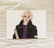 穿著Prada的惡魔 The Devil Wears Prada 米蘭達 電影插畫明信片