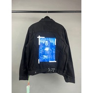 Off WHITE DENIM Jacket IMPORT OFF WHITE MIRROR DENIM Jacket OFF WHITE BRANDED