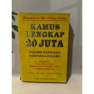 Complete Dictionary of 20 Million Rupiah