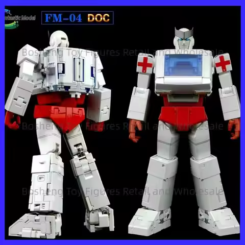 In Stock Transformed Toys FansToys FM-04 Ambulance FT Ambulance MP Ratio Toys Action Figures Gifts H