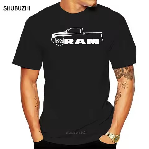 Funny American Car Ram 1500 Hemi 5.7 T-Shirt Tee T-Shirt Unisex Tee