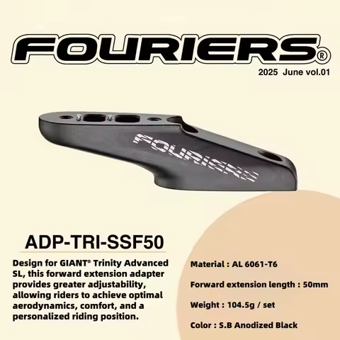 FOURIERS Road Bike Handlebar Front extension adapter，Forward extension length: 50mm，For GIANT® Trini
