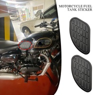 Universal Retro Motorcycle Cafe Racer Gas Fuel Tank Rubber Sticker Protector Knee Tank Pad Grip Decal For Honda 【High Quality+ In Stock】