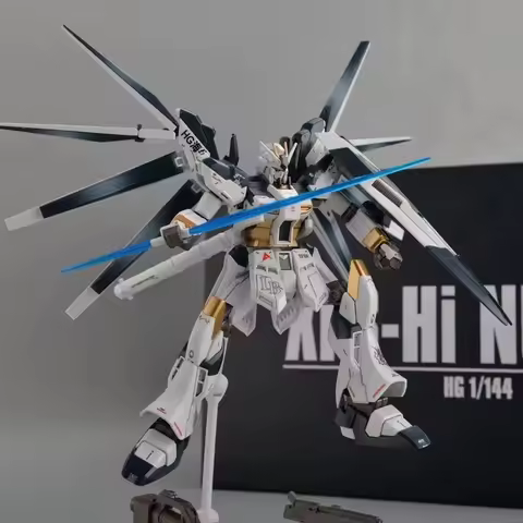 Hi-ν RX-93-ν2 HG 1/144 Hi Nu GPB Color Scheme Assemble The Model Action Figures Children'S Toys Deco
