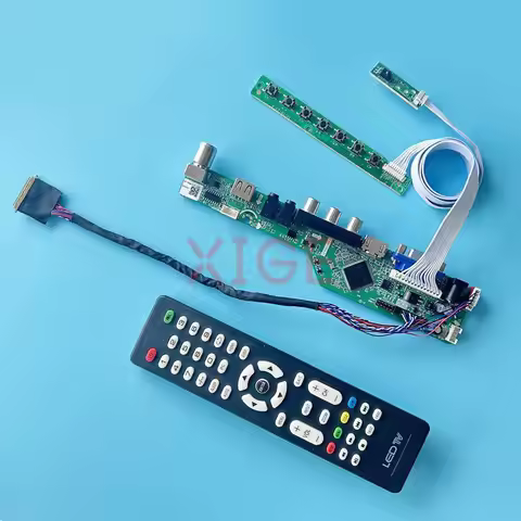 For LTN140AT01 LTN140AT02 LTN140AT07 LCD Controller Board USB+AV+HDMI+VGA LVDS 40-Pin 14" 1366*768 K