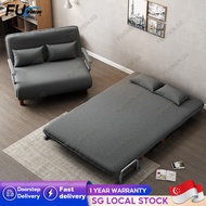 FUCHEN Foldable Sofa Bed 2 3 Seater Lazy Sofa Bed Living Room Study Multifunctional Single Small Lazy Chair Sofa Bed