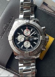 Breitling Super Avenger II 計時黑色熊貓面全套 A1337111/BC29