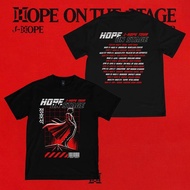 BANGTAN J-HOPE TOUR 'HOPE ON THE STAGE' Merch Local Street Clothing Vintage Printed T-shirt