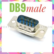 DB9 male, db 9 series connector, male, male