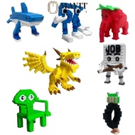 MAYIT Miniature Craft Decoration, 67 Brainrot Figure Horror Game Theme  Printed Figure, Creative Ima