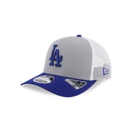 หมวกแก๊ป New Era รุ่น Los Angeles Dodgers 9Seventy Trucker FW26 Gray/ Dark Royal 9Seventy Stretch Sn
